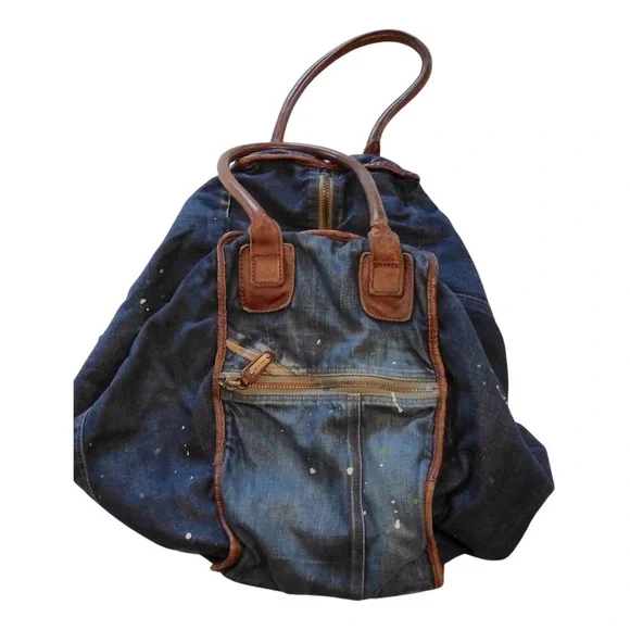 Diesel | Bags | Rare Find Authentic Diesel Denimleather